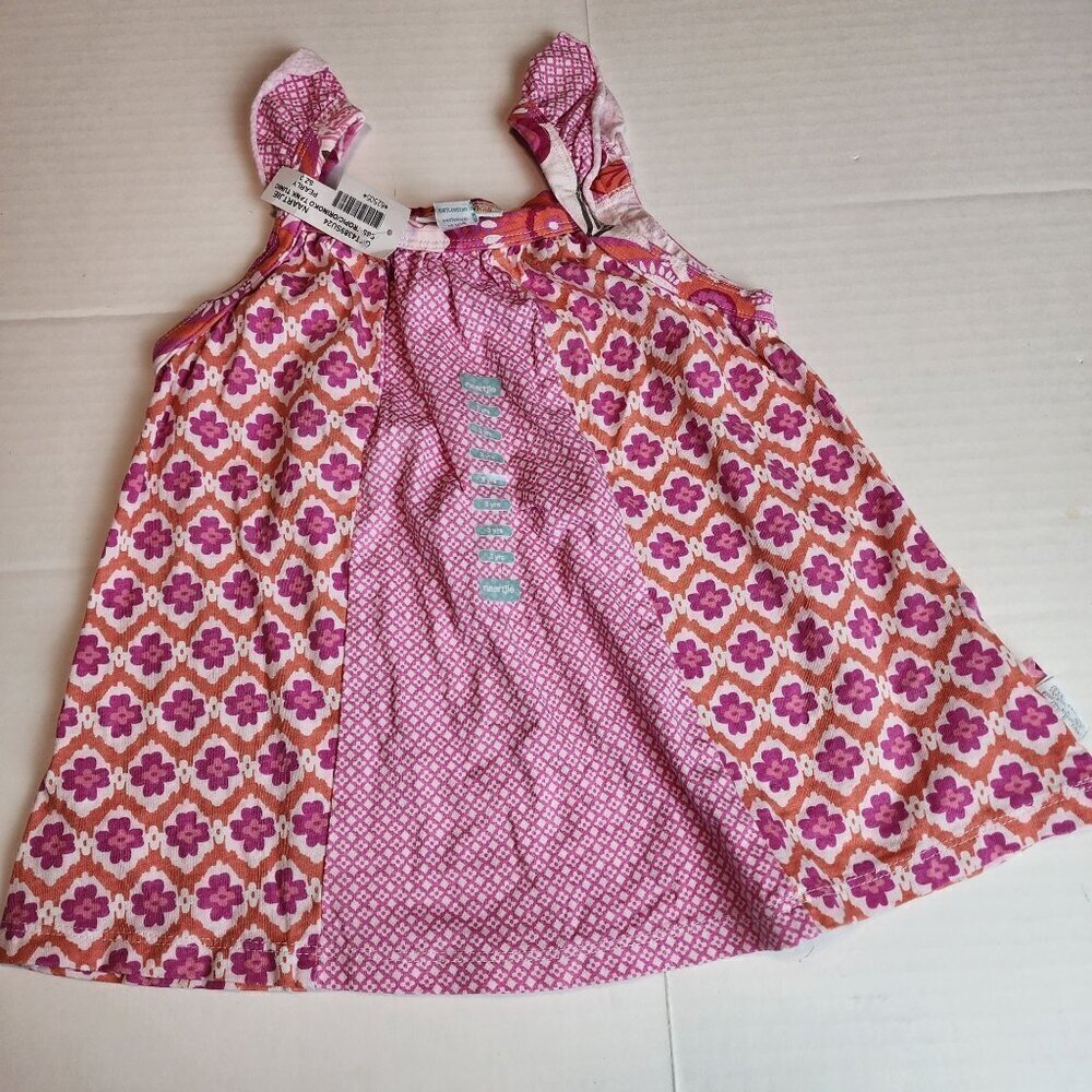 Naartjie sz 3 girl pink tank tunic New